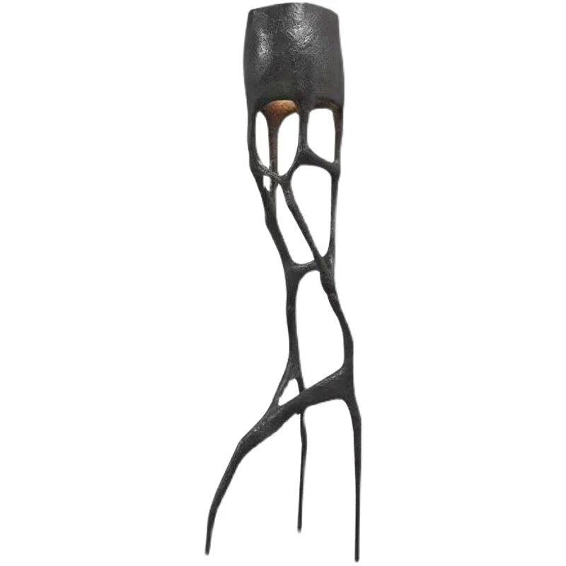 Abstract Fiberglass Floor Lamp – Sculptural Lighting for Modern or Artistic Spaces - Art Deco Table Lamps