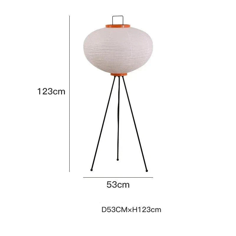 Noguchi Lamp | Akari 10a | Tripod Floor for Living Room | Casalola - Minimalist Floor Lamps