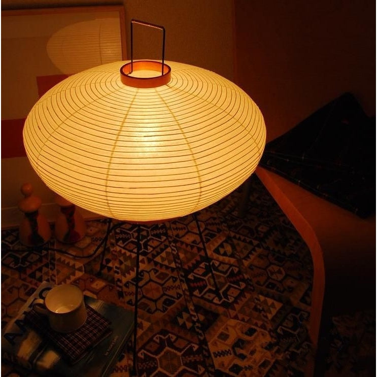 Noguchi Lamp | Akari 10a | Tripod Floor for Living Room | Casalola - Minimalist Floor Lamps