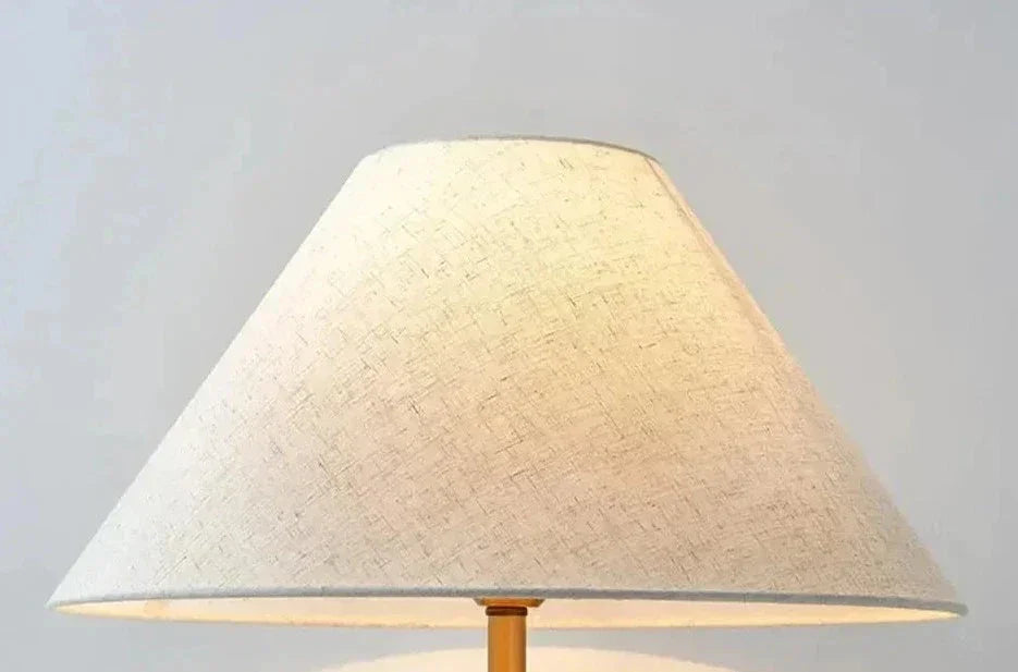 Luxury Ceramic Led Table Lamp | Polished Chrome Finish | Japandi Minimalism - Minimalist Lamps