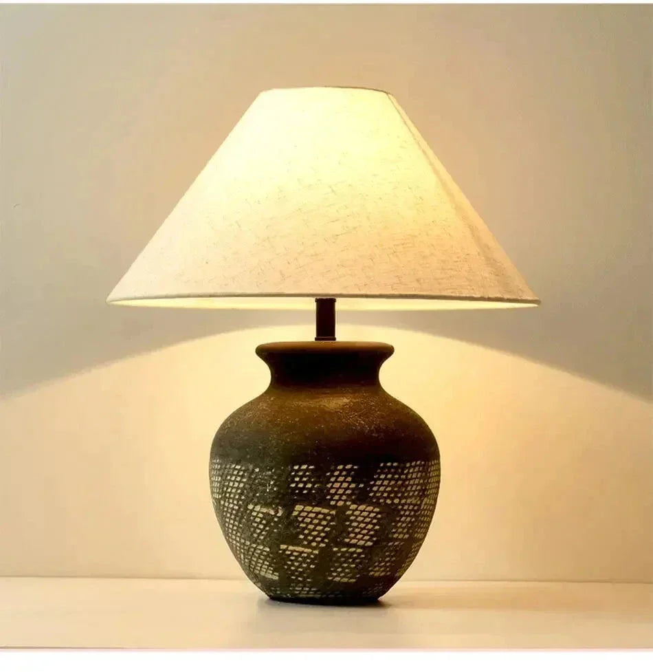 Luxury Ceramic Table Lamp Modern Minimalism Interior Bedside Lamps - Minimalist Wall Lamps