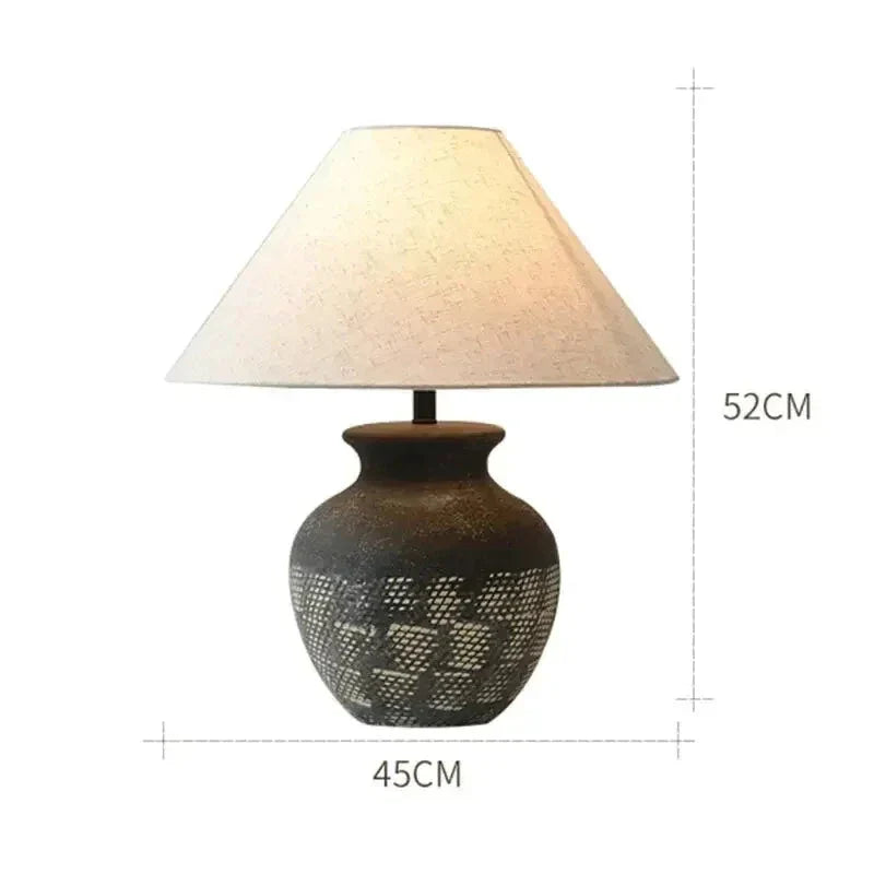 Luxury Ceramic Table Lamp Modern Minimalism Interior Bedside Lamps - Minimalist Wall Lamps