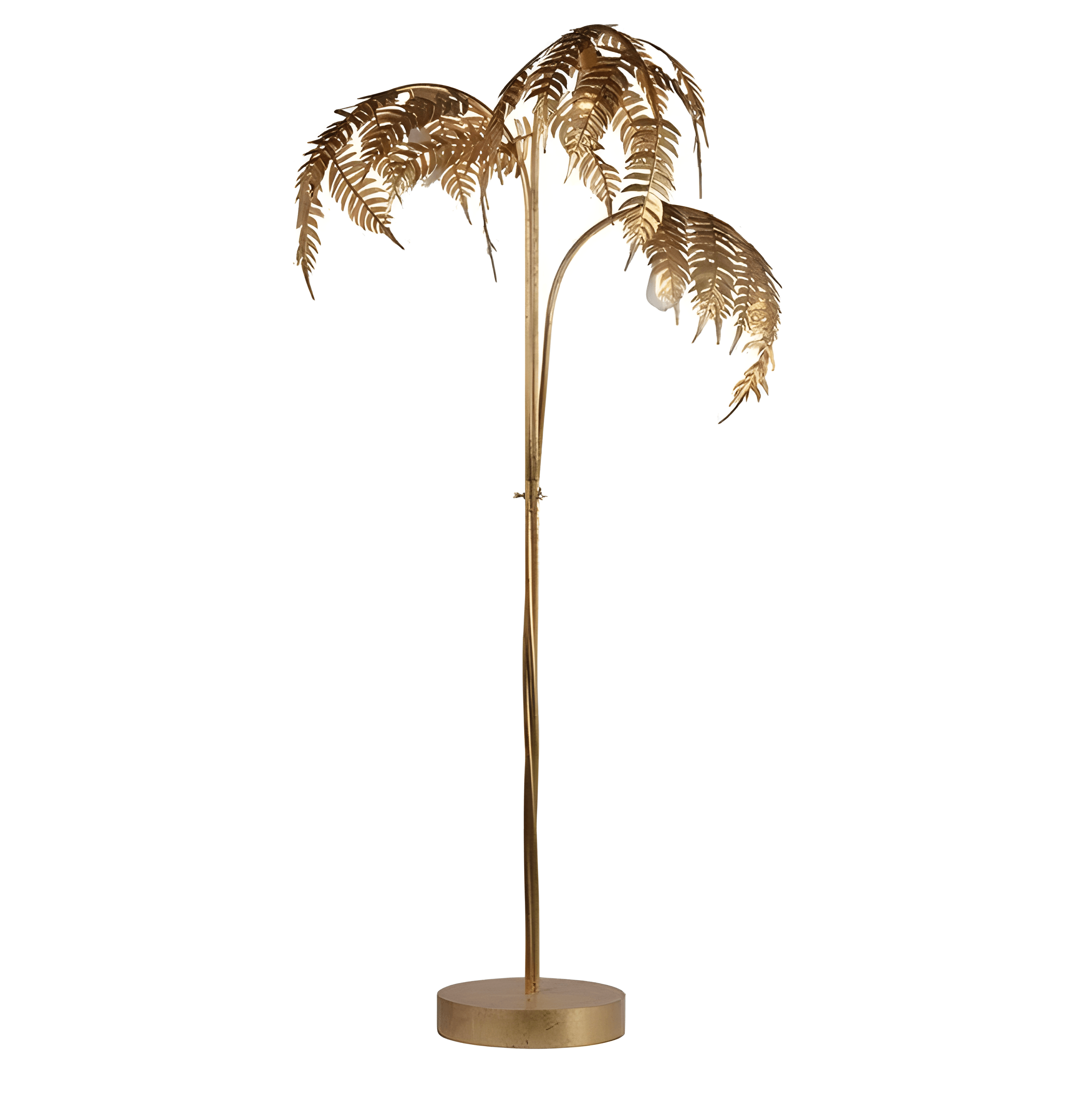 Luxury Floor Lamp | Palm Tree | 70 Inches Tall | Hollywood Regency Lighting for Living - Unique Lamps