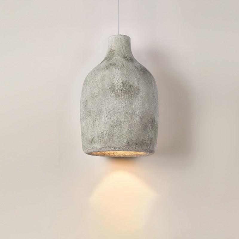 Modern Minimalism Pendant Lamps – Textured Ceramic Hanging Lights for Contemporary Interiors - Lamps