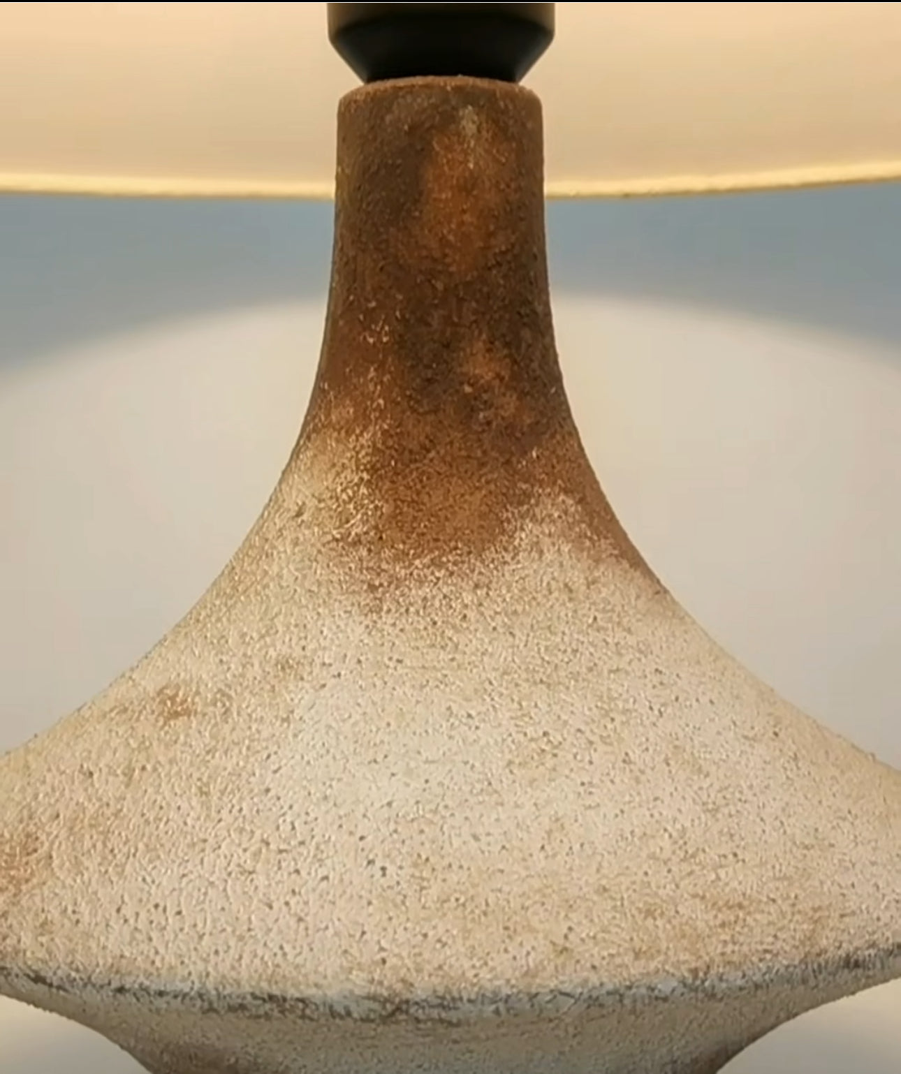 Wabi-sabi Table Lamp - Rustic Japandi Decor - Minimalist Lamps