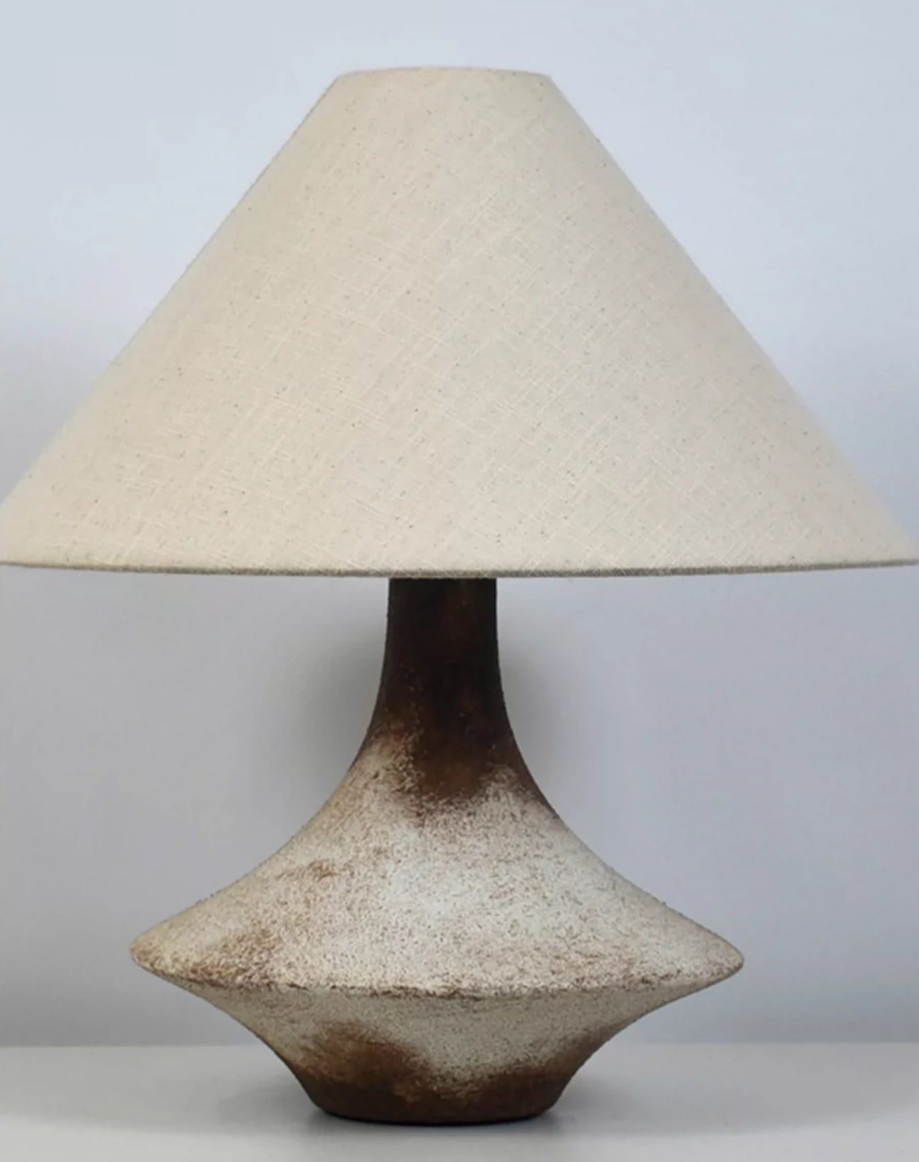 Wabi-sabi Table Lamp - Rustic Japandi Decor - Minimalist Lamps