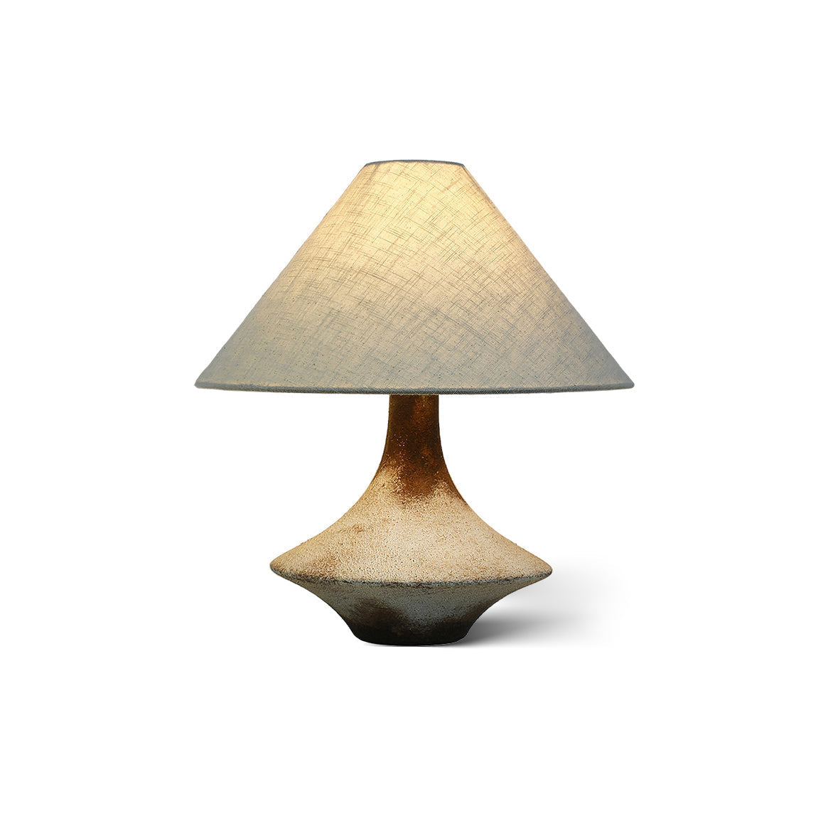 Wabi-sabi Table Lamp - Rustic Japandi Decor - Minimalist Lamps