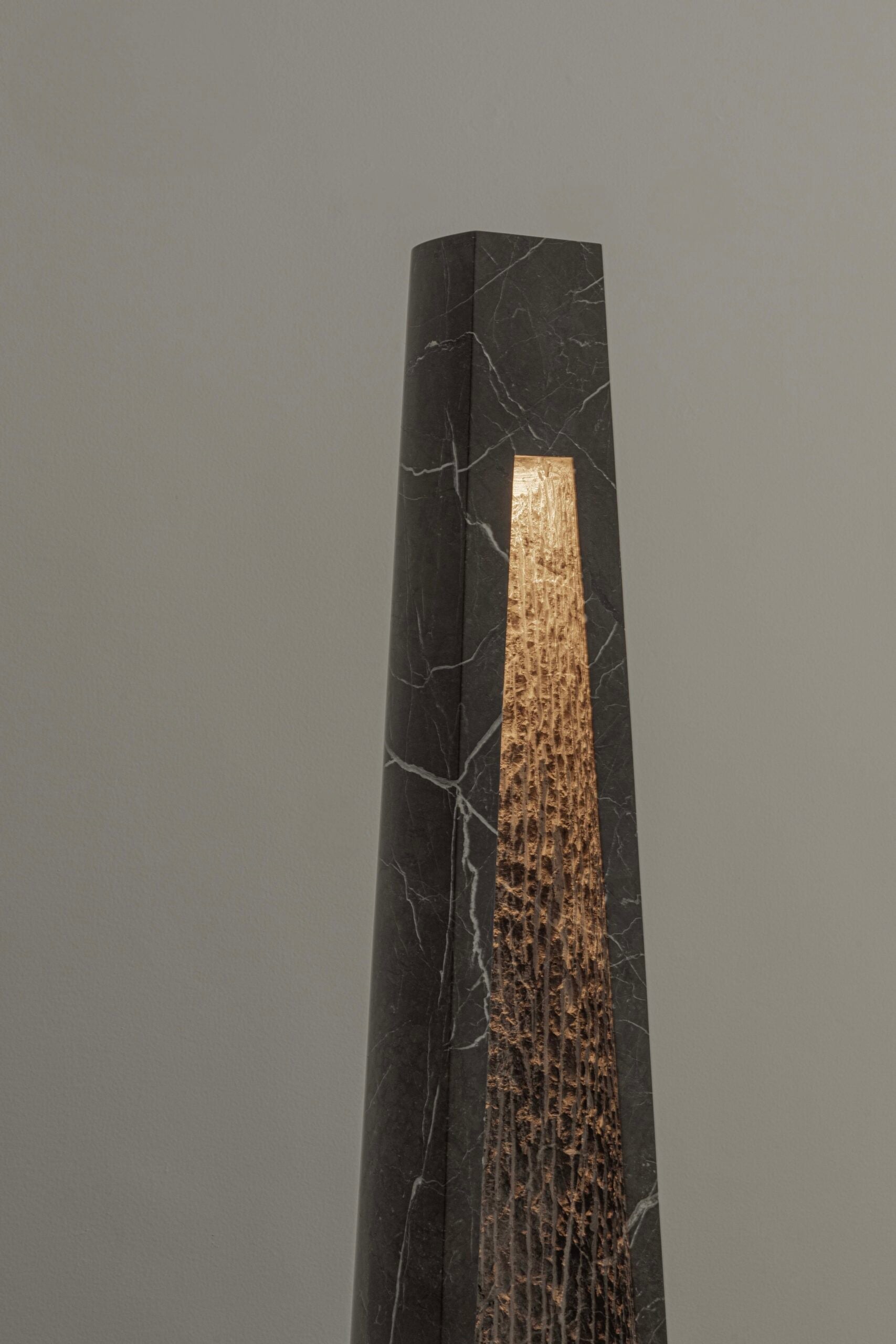 Luxurious Marble-effect Led Floor Lamp - 165cm Height Energy Efficient - Modern Lamps