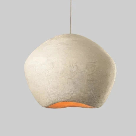 Hand Sculpted Pendant Lamp – Minimalist Modern Lighting for Restaurants Bars and Living Rooms - Lamps