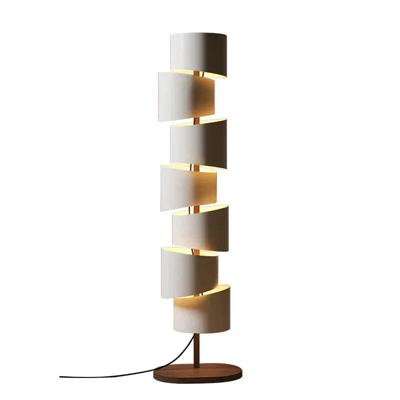 Modern Iron Tower Floor Lamp for Living Room Bedroom - Unique Lamps