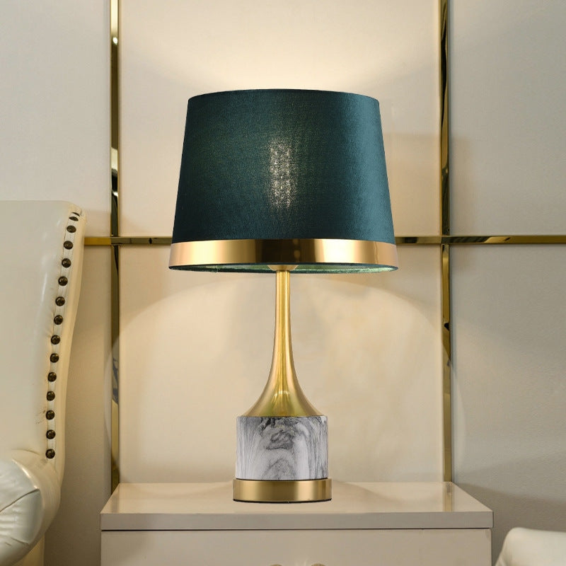 Green Luxury Bedside | Touch Table Lamp Dark Academia Design | Casalola - Modern Lamps