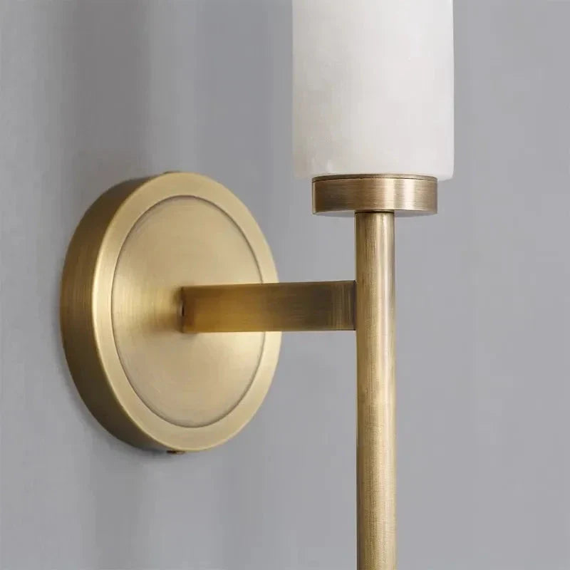 Modern Marble Wall Light Luxury Sconces for Living Room Bedside Lamps Hotels Halls