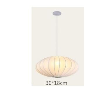 Nelson Bubble Pendant Lamp | White Silk Ceiling Lamps | Bedroom Living Room Lighting | Casalola - Lamps