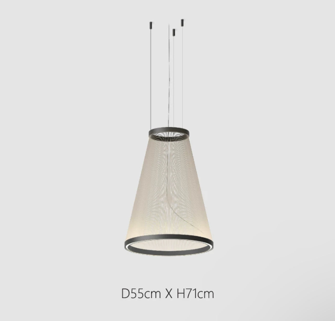 Pendant Light Collection in Aluminum Brass and Polycarbonate – Modern Lighting for Dining Living Spaces - Lamps