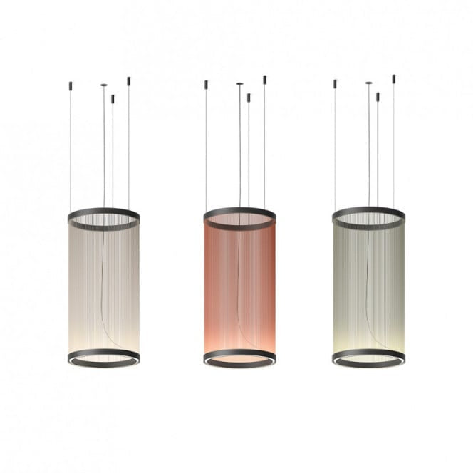 Pendant Light Collection in Aluminum Brass and Polycarbonate – Modern Lighting for Dining Living Spaces - Lamps