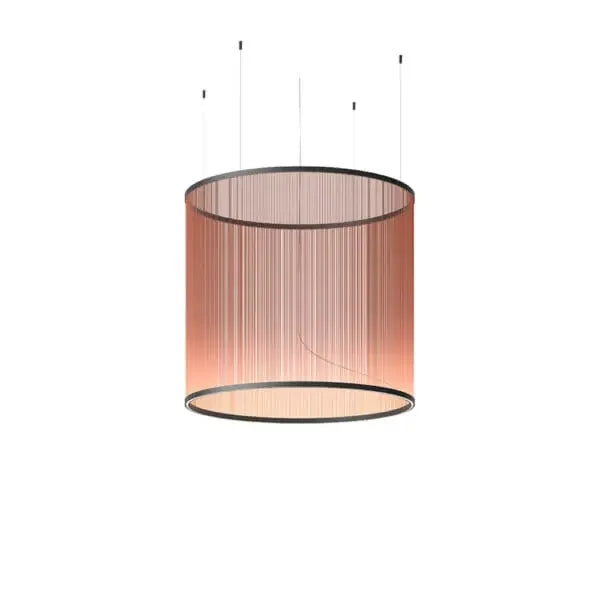 Pendant Light Collection in Aluminum Brass and Polycarbonate – Modern Lighting for Dining Living Spaces - Lamps