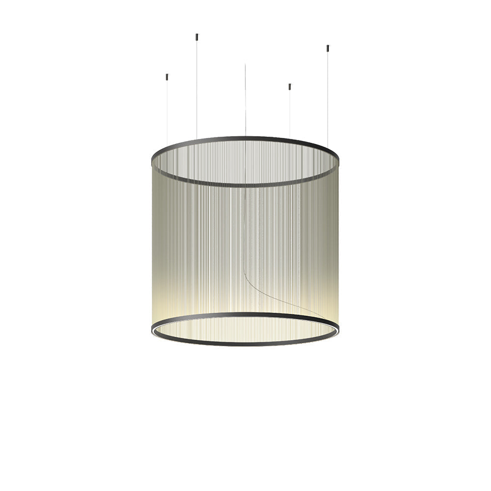 Pendant Light Collection in Aluminum Brass and Polycarbonate – Modern Lighting for Dining Living Spaces - Lamps