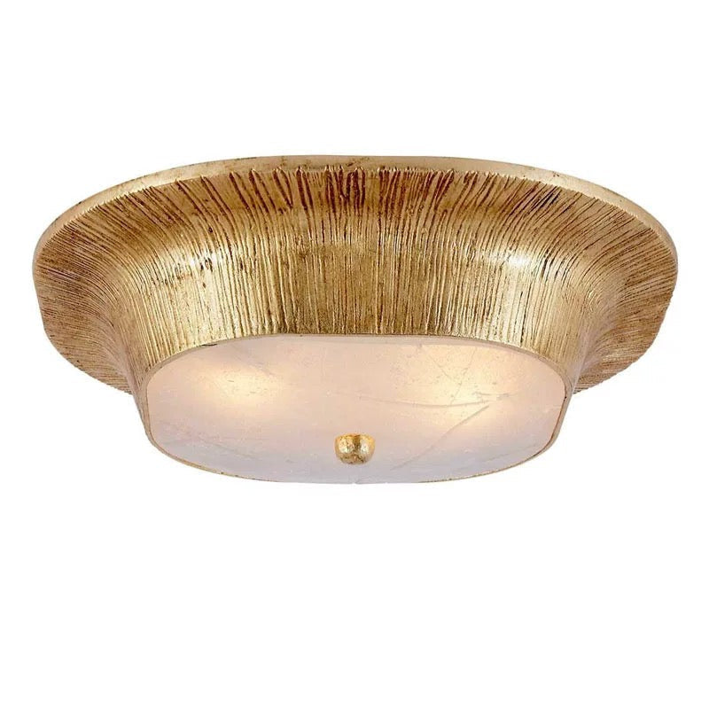 Resin Flush Mount Ceiling Light – Elegant Low-profile Fixture for Low Ceilings - Mounts