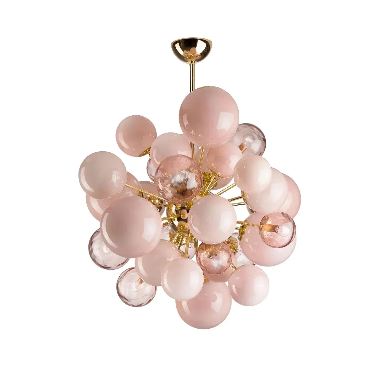 Luxurious Murano Glass Chandelier - Hollywood Glamour Ceiling Lighting for Elegant Homes - Chandeliers