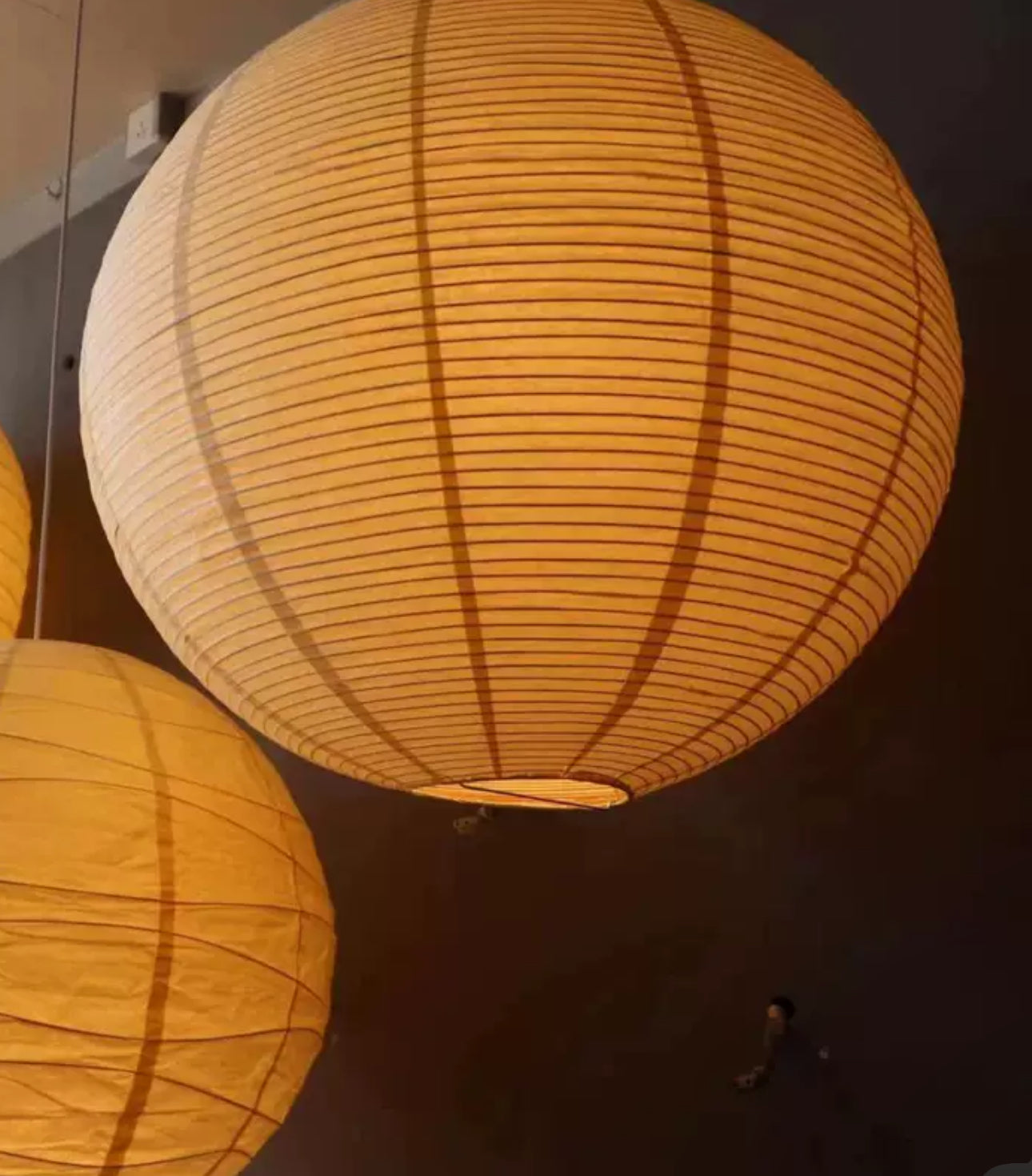 Akari Round Paper Lanterns | Noguchi Lamps | Authentic Japanese | Casalola - Pendant Lamps