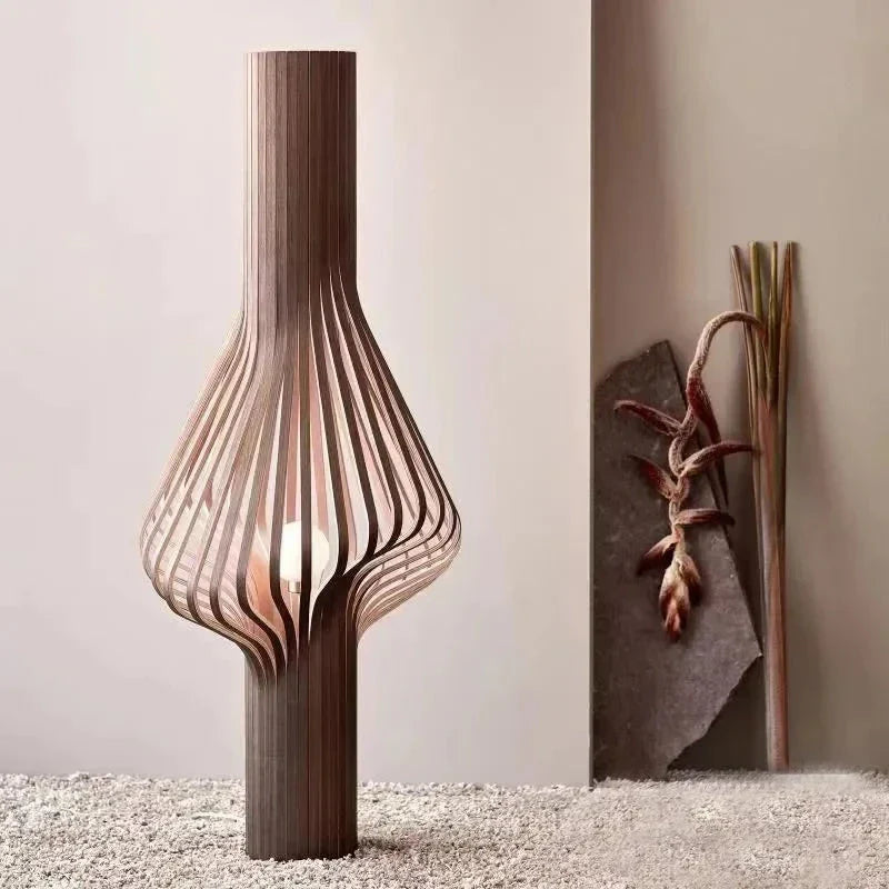 Luxury Wood Lamps | Floor & Ceiling for Architectural Homes - Pendant Lamps