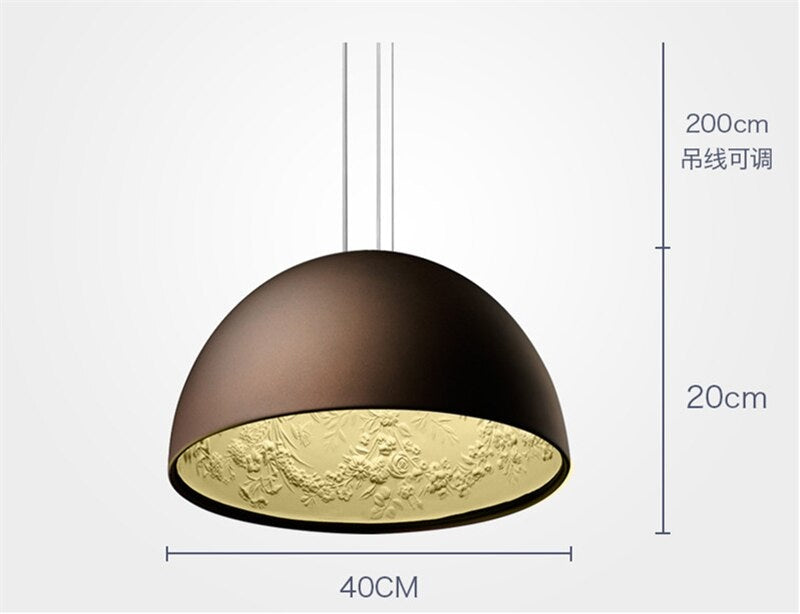 Skygarden Pendant Lamps | Luxury Dome Ceiling Light Fixture | Modern Chandelier | Casalola - Lamps