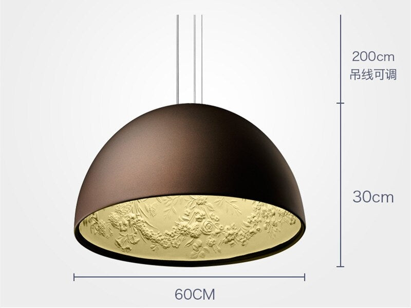 Skygarden Pendant Lamps | Luxury Dome Ceiling Light Fixture | Modern Chandelier | Casalola - Lamps