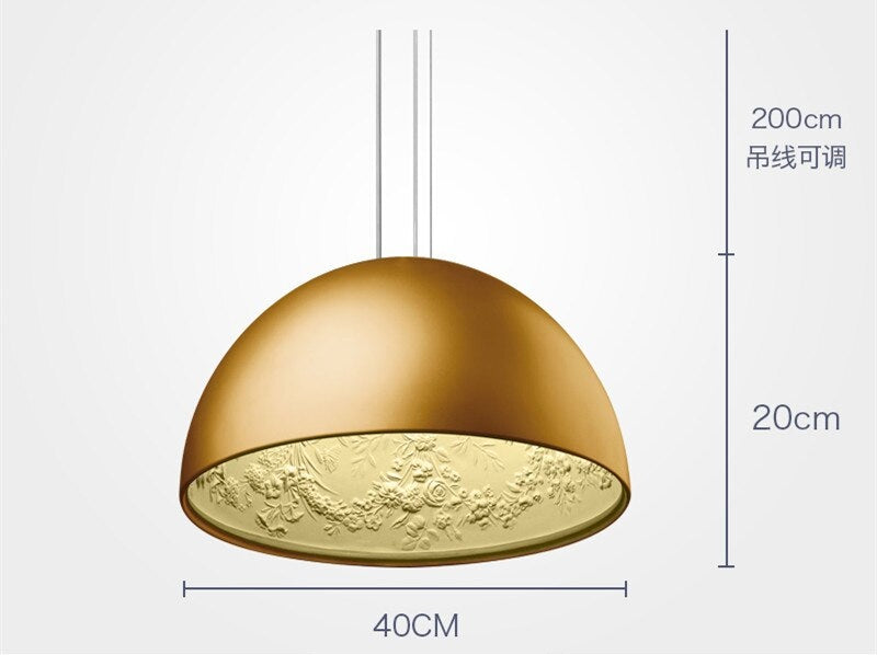 Skygarden Pendant Lamps | Luxury Dome Ceiling Light Fixture | Modern Chandelier | Casalola - Lamps