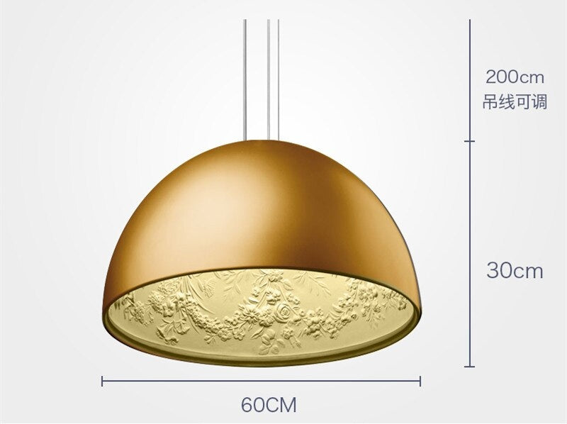 Skygarden Pendant Lamps | Luxury Dome Ceiling Light Fixture | Modern Chandelier | Casalola - Lamps