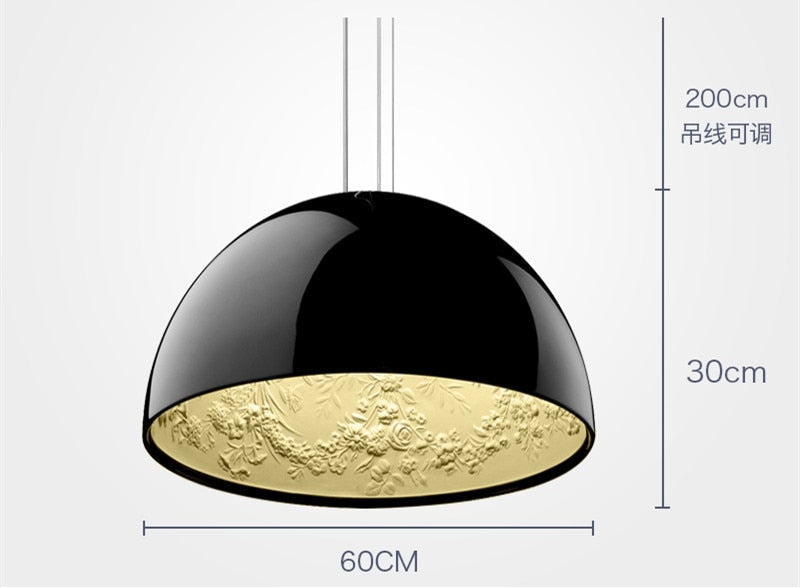 Skygarden Pendant Lamps | Luxury Dome Ceiling Light Fixture | Modern Chandelier | Casalola - Lamps