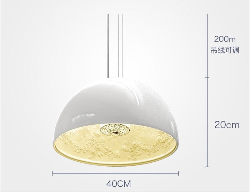 Skygarden Pendant Lamps | Luxury Dome Ceiling Light Fixture | Modern Chandelier | Casalola - Lamps