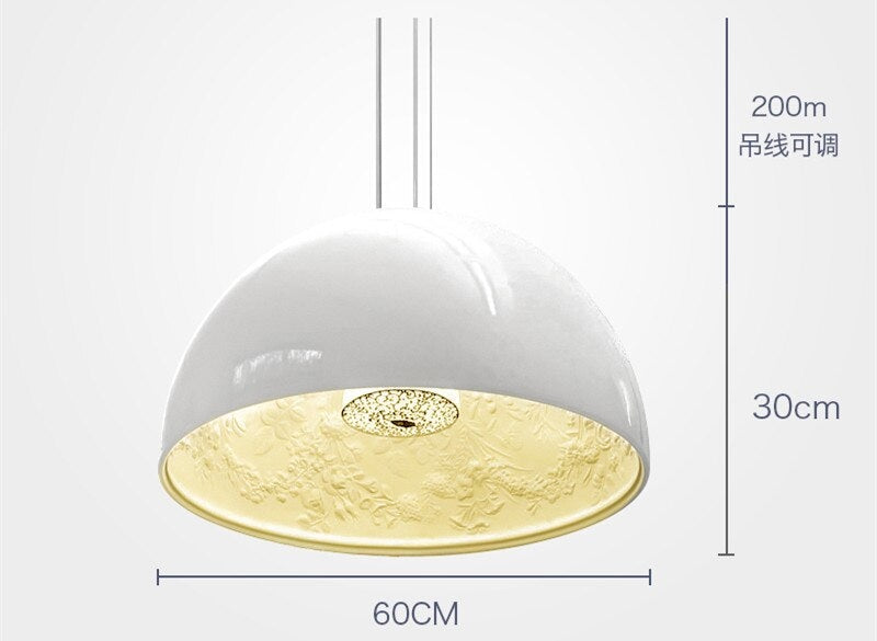 Skygarden Pendant Lamps | Luxury Dome Ceiling Light Fixture | Modern Chandelier | Casalola - Lamps