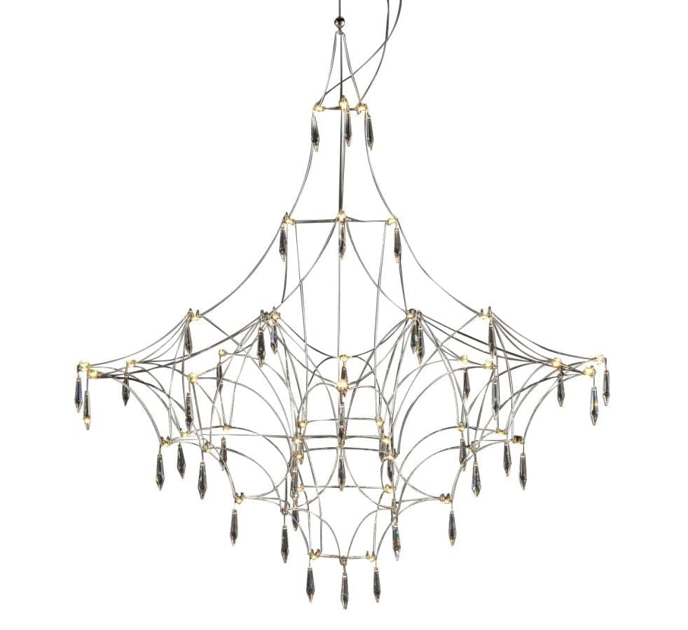 Starry Nights Crystal Chandelier Luxury Ceiling Lamp for Dining Room Kitchen Living - Chandeliers