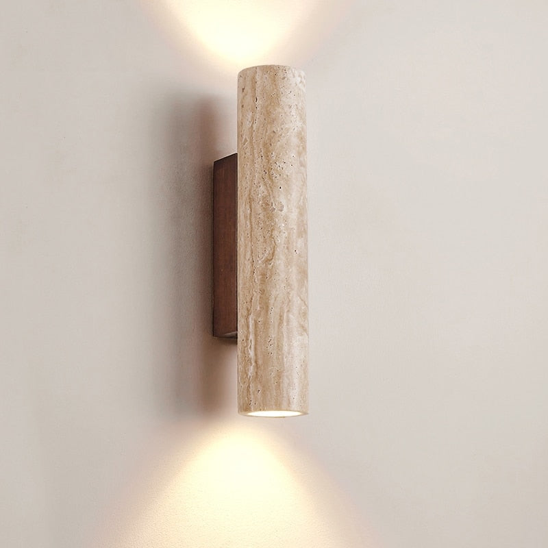 Marble Wall Sconces | Warm Minimalist Light | Taupe | Casalola - Lamps