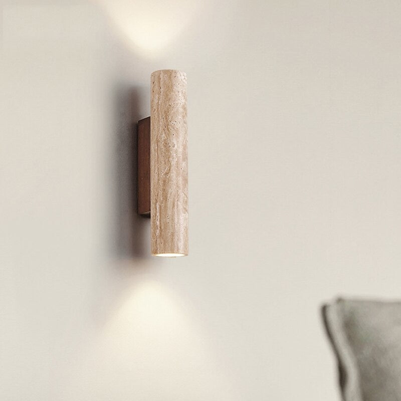 Marble Wall Sconces | Warm Minimalist Light | Taupe | Casalola - Lamps