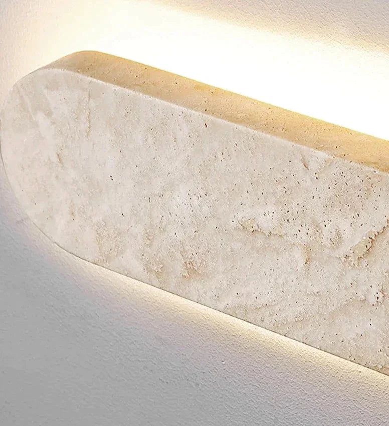 Marble Waterproof Led Wall Lamp | Wabi-sabi Minimalist Lighting for Indoor & Outdoor use - Lamps