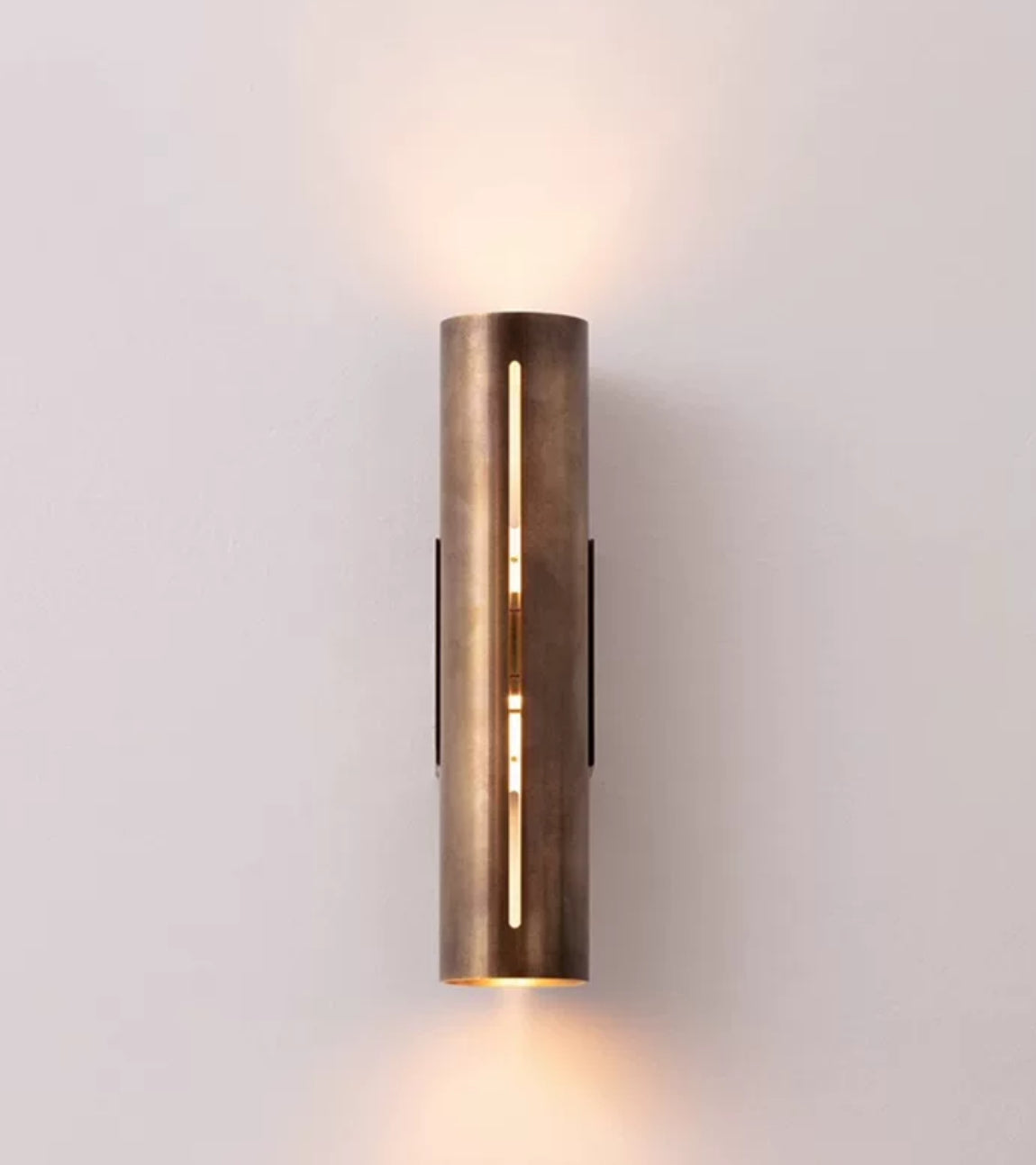 Thickened Copper Wall Lamp with Integrated Led Light for Modern Home - Sconces