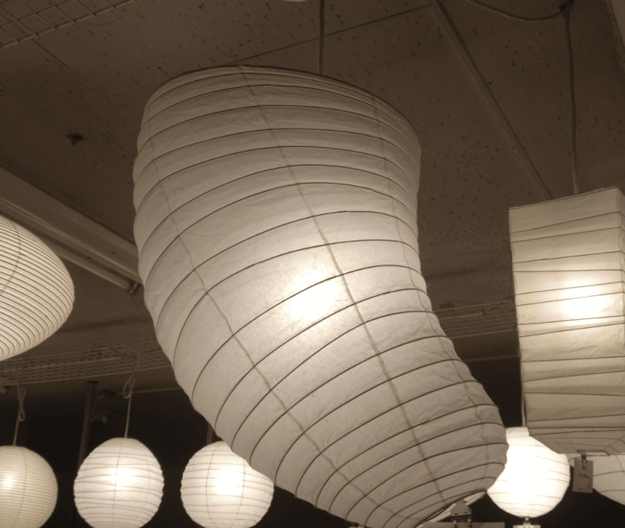 Vb13 Paper Pendant Lamp Japandi Decor Ceiling Lamps for Living Room Bedroom - Lamps