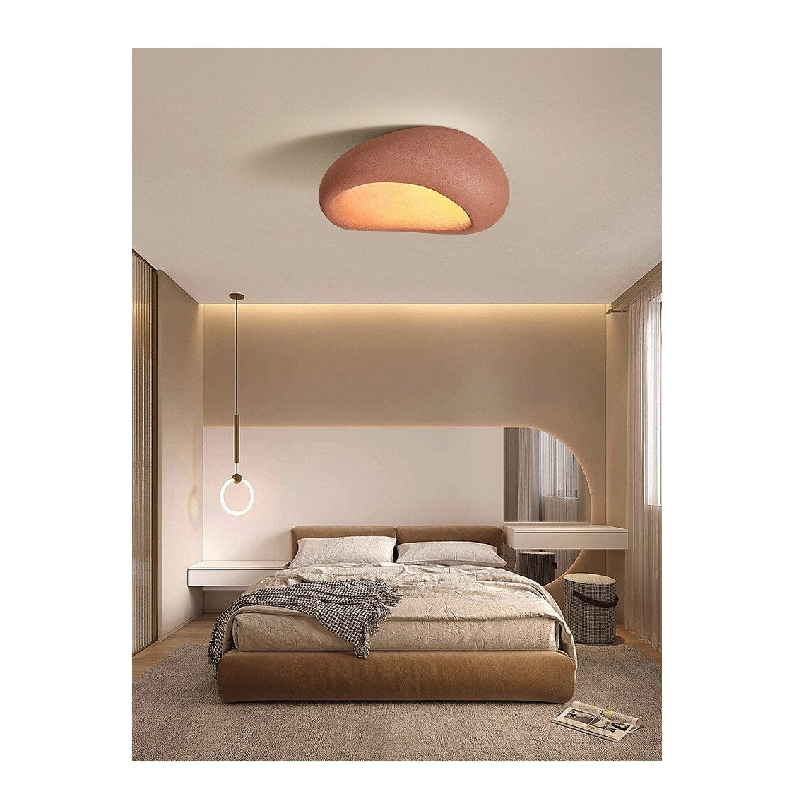 Ceiling Light Fixtures | Wabi-sabi Lamp | Flush Mount | Casalola - Mounts