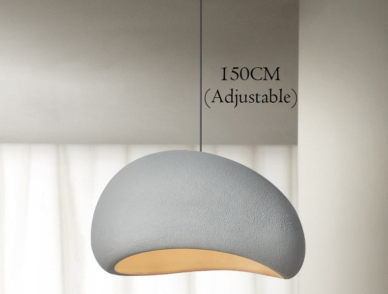 Ceramic Pendant Lamp | Modern Sculptural Led Light for Dining & Living Rooms - Lamps