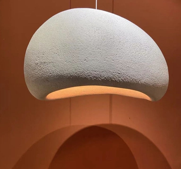 Ceramic Pendant Lamp | Modern Sculptural Led Light for Dining & Living Rooms - Lamps