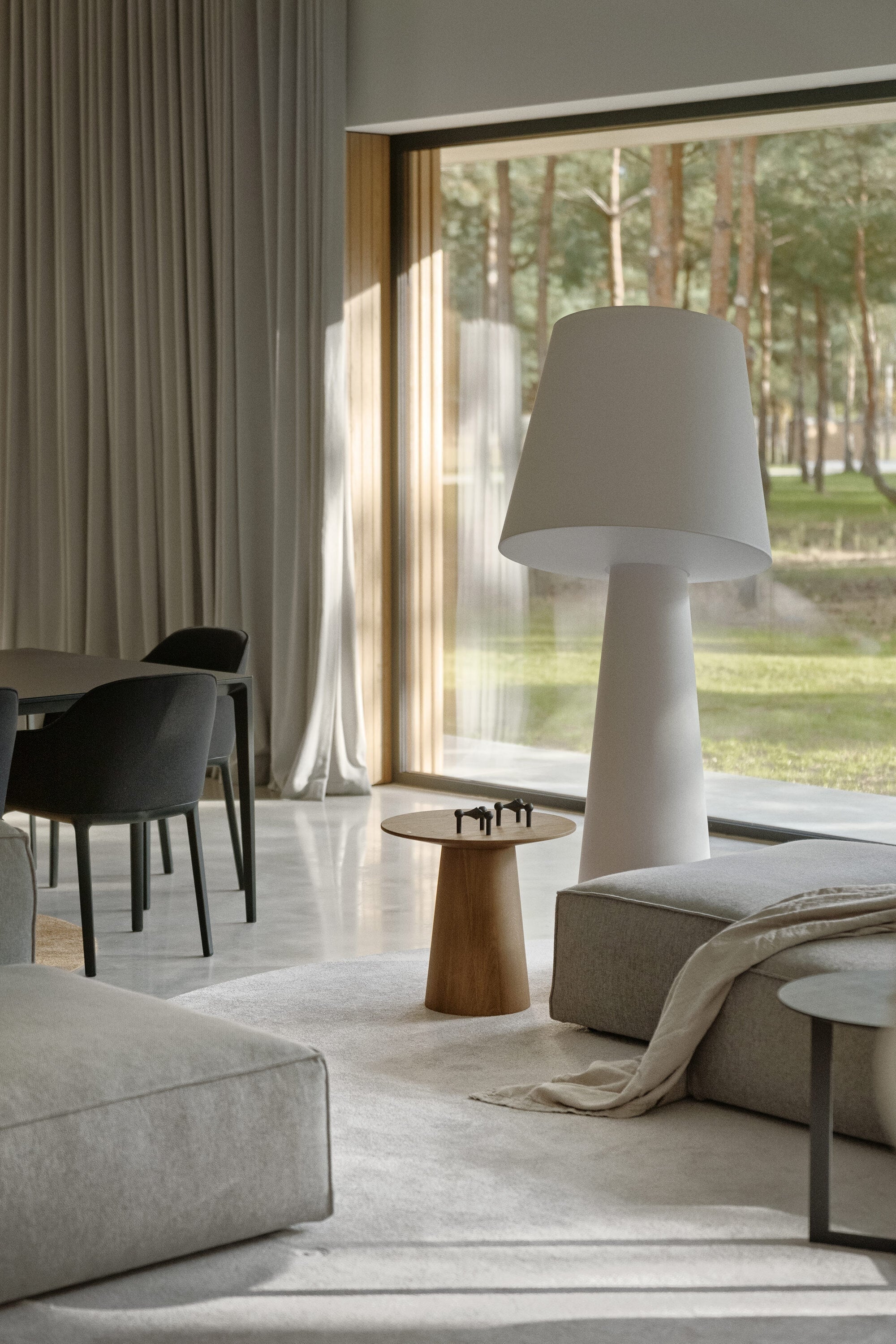 Modern White Led Floor Lamps for Living Room Bedroon Parisian Chic Decor - Minimalist Floor Lamps