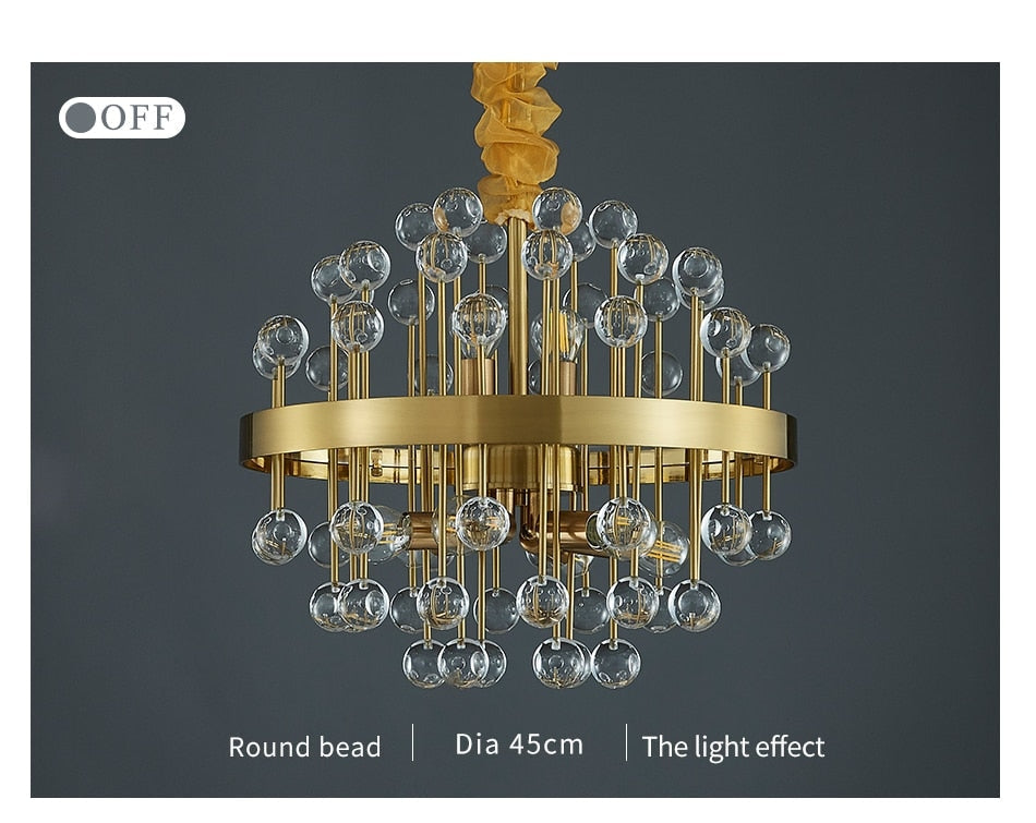 Luxury Chandelier | Colorful Crystal for Living Room Dining Hotel - Chandeliers